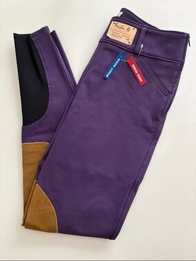 NWT The Tailored Sportsman Trophy Hunter Mid Rise Boot Sock Gothic Breeches 26R